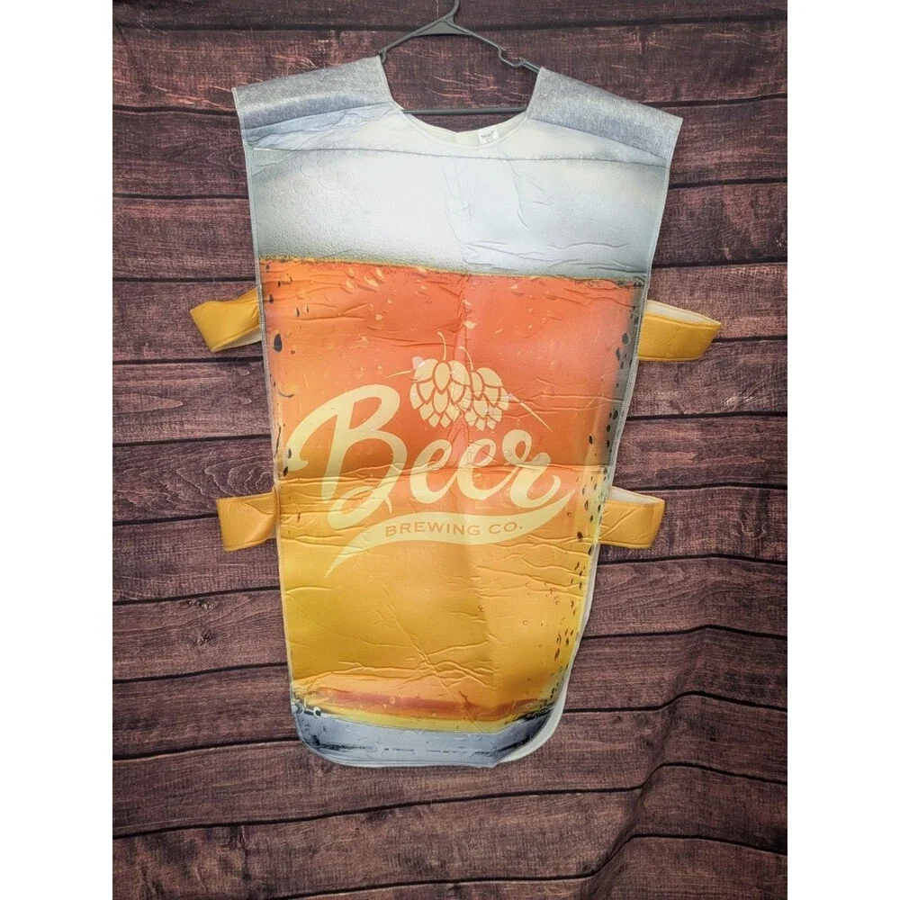 Spirit Halloween Beer Pint Glass Party Costume. Adult One Size NEW - Picture 1 of 5